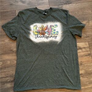Thanksgiving Turkey T-shirt, Gildan size Large